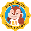 Highly Rated by Campsites.co.uk